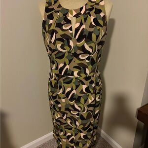 Stylish Camouflage Patterned Dress